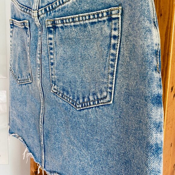 Tatiana Embroidered Denim Mini Skirt - Picture 4 of 5